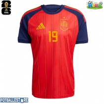 Spania Lamine Yamal #19 Hjemmedrakt VM 2026 Kortermet